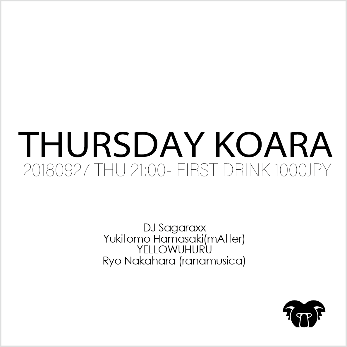 KOARA THURSDAY 