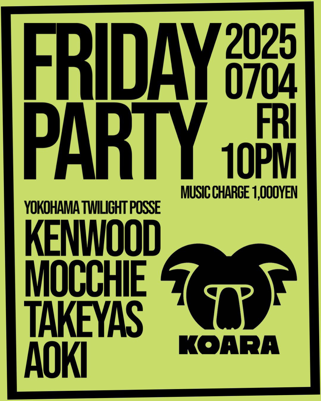 FRIDAY PARTY 