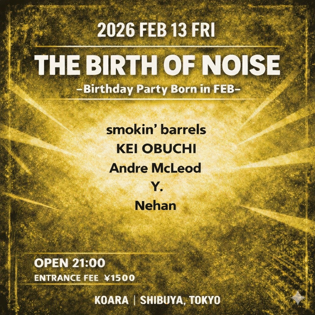 THE BIRTH OF NOISE 