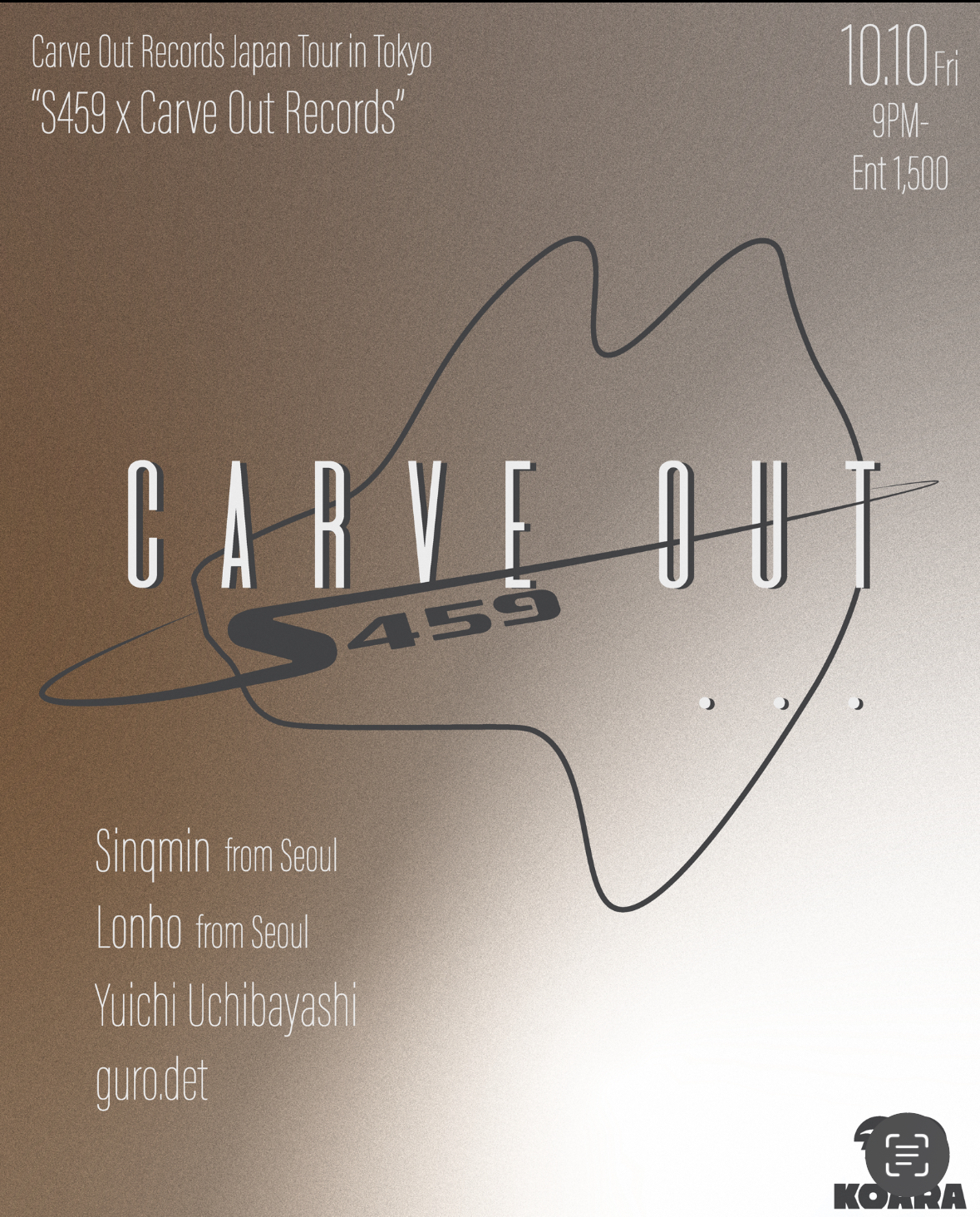 Carve Out Records Japan Tour in Tokyo 